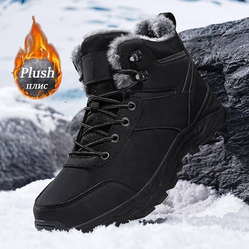 Hunting Outdoor Boots - New Autumn and Winter High-Top Thick-Soled