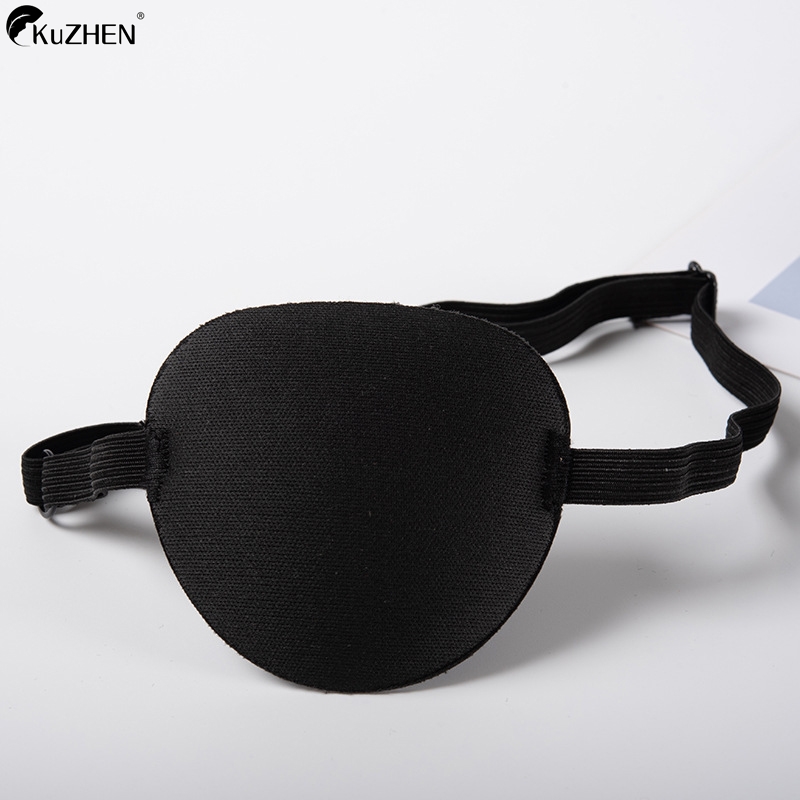 Pirate Eye Patch Unisex Black  - Hunting Blind Fabric ulasan dan harga