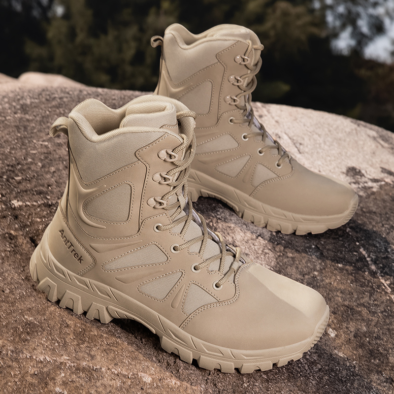 Men Army Boots Waterproof Safe - Hunting Outdoor Boots ulasan dan harga