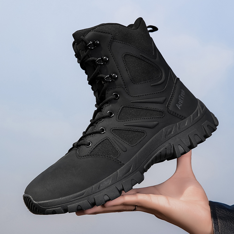 Men Army Boots Waterproof Safe - Hunting Outdoor Boots ulasan dan harga