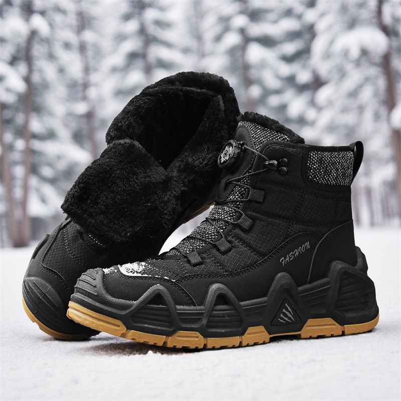Warm Fur Outdoor Mens Combat T - Hunting Outdoor Boots ulasan dan harga