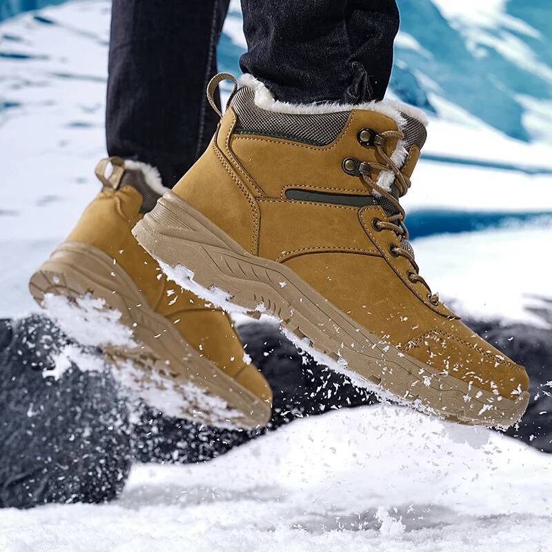 New Autumn and Winter High-Top - Hunting Outdoor Boots ulasan dan harga