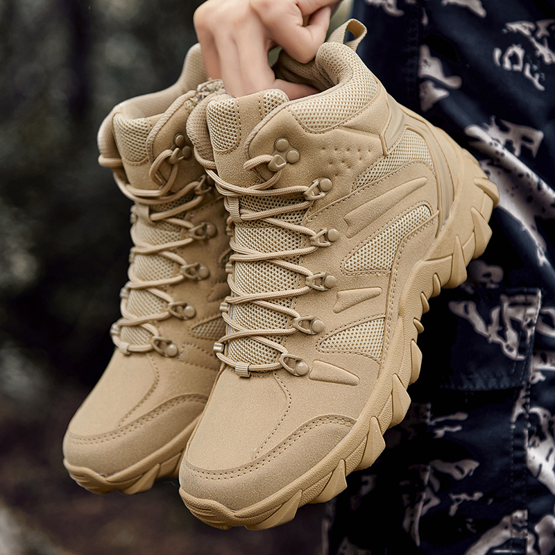 Desert Combat Training Boots M - Hunting Outdoor Boots ulasan dan harga
