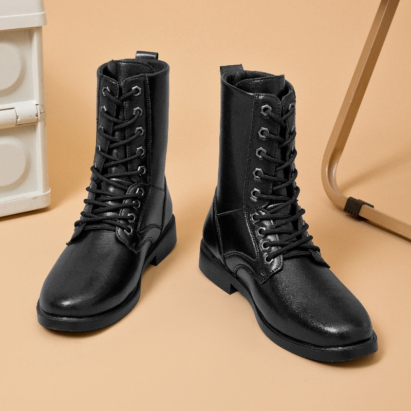 High-top Leather Boots Outdoor - Hunting Outdoor Boots ulasan dan harga