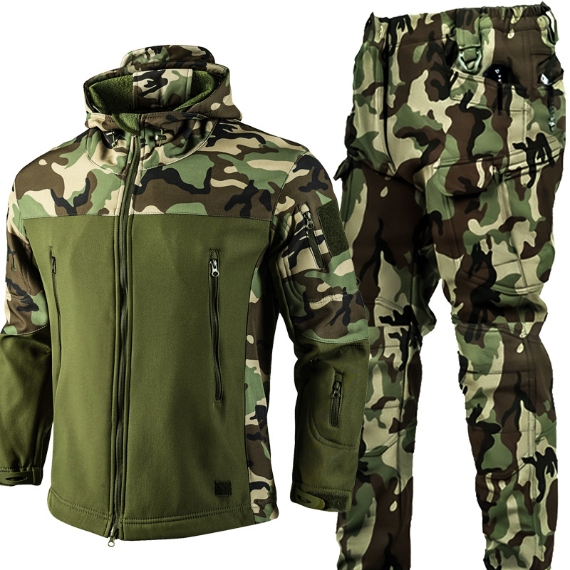 Men's 3-in-1 Shark Skin Softsh - Outdoor Hunting Pants Women ulasan dan harga