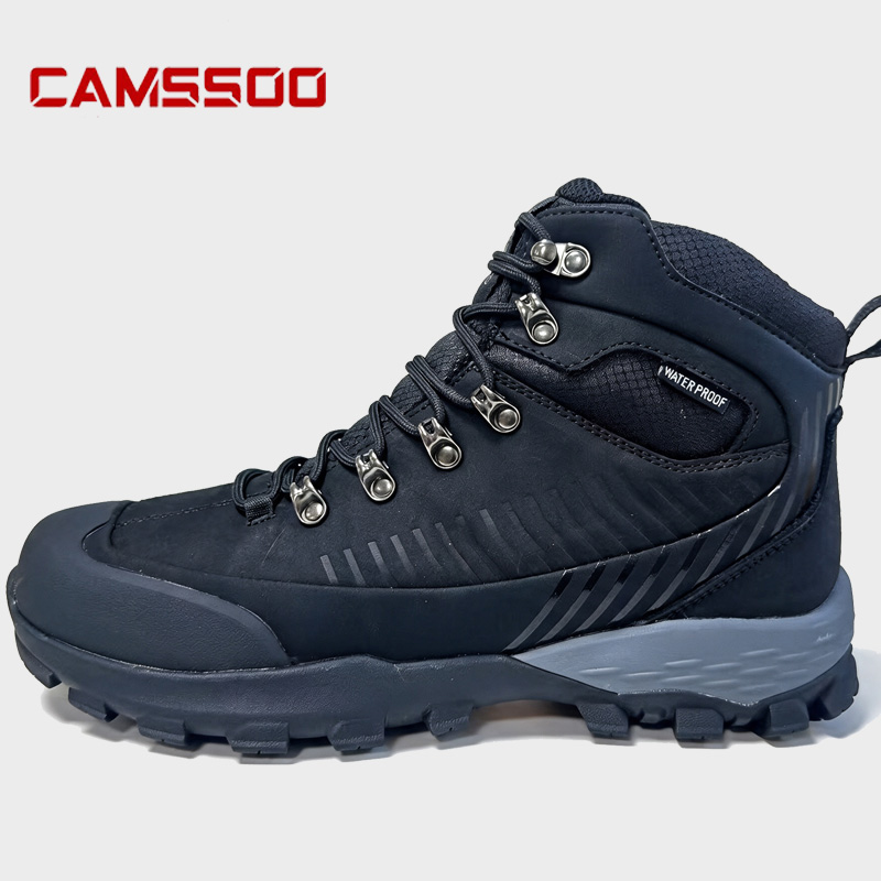 CAMSSOO cowhide hiking Shoes M - Hunting Outdoor Boots ulasan dan harga