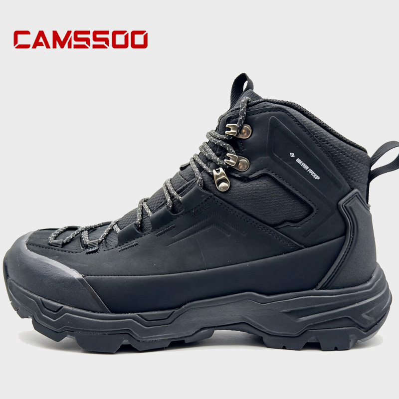 CAMSSOO cowhide hiking Shoes M - Hunting Outdoor Boots ulasan dan harga