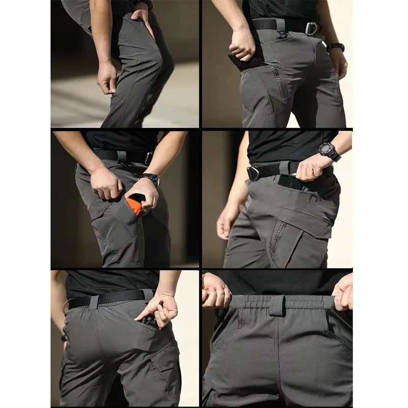 Men's Elastic Hiking Trekking  - Outdoor Hunting Pants Women ulasan dan harga