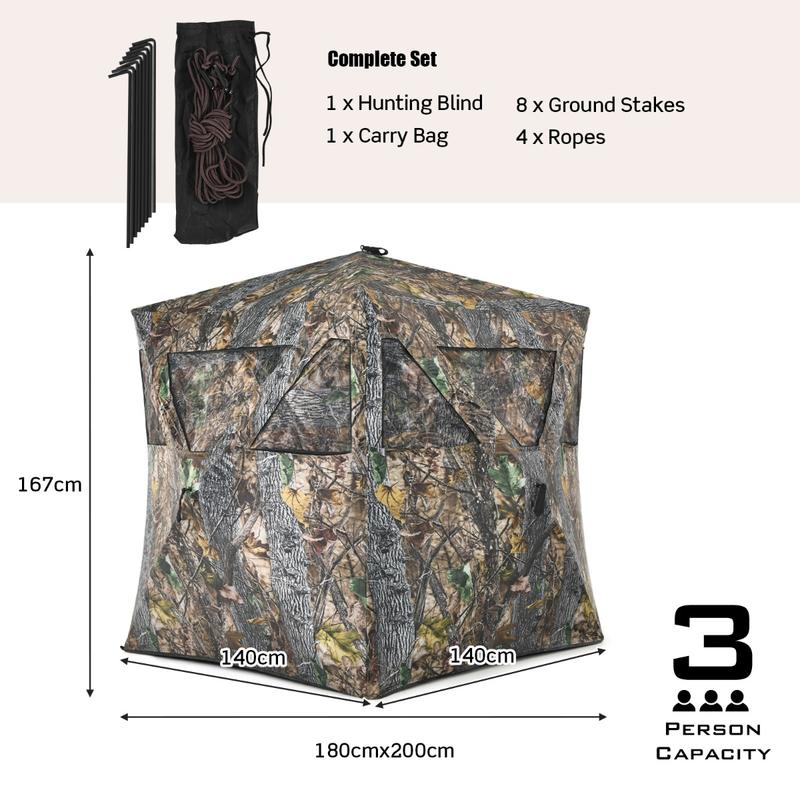 Portable Hunting Blind with Gr - Hunting & Outdoor Supplies Vanderbijlpark ulasan dan harga