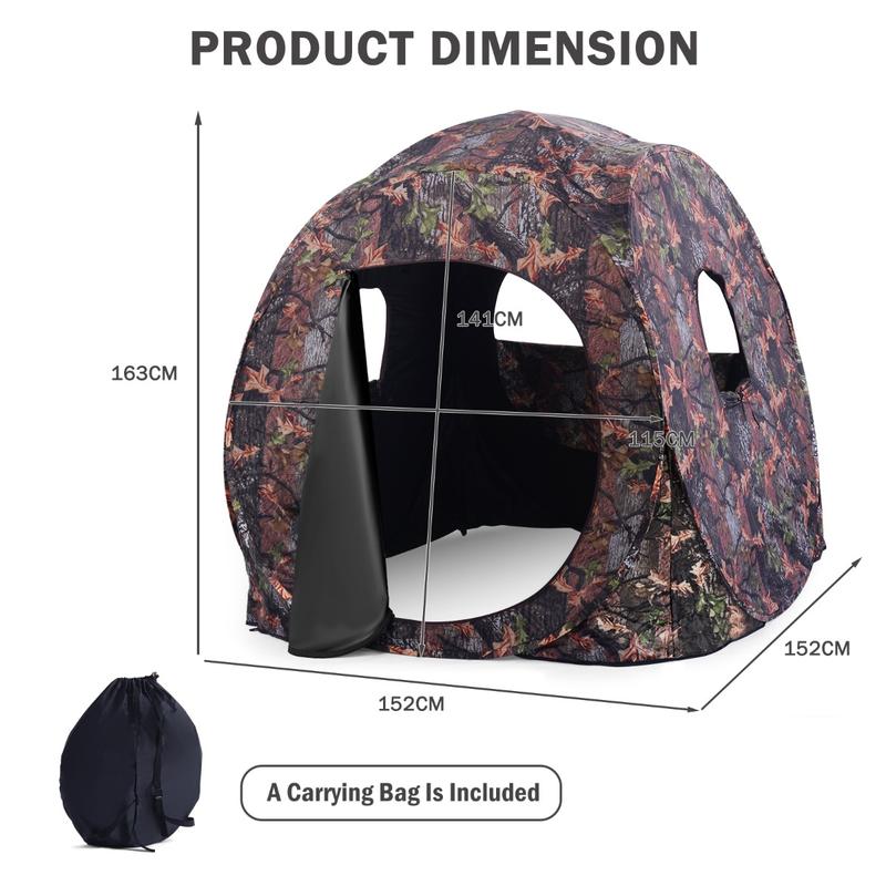 3 Person Pop Up Hunting Tent,  - Hunting & Outdoor Supplies Vanderbijlpark ulasan dan harga