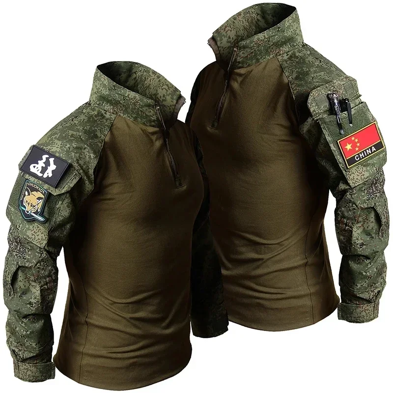 Outdoor RU Camo Tactical Sets  - Outdoor Hunting Pants Women ulasan dan harga