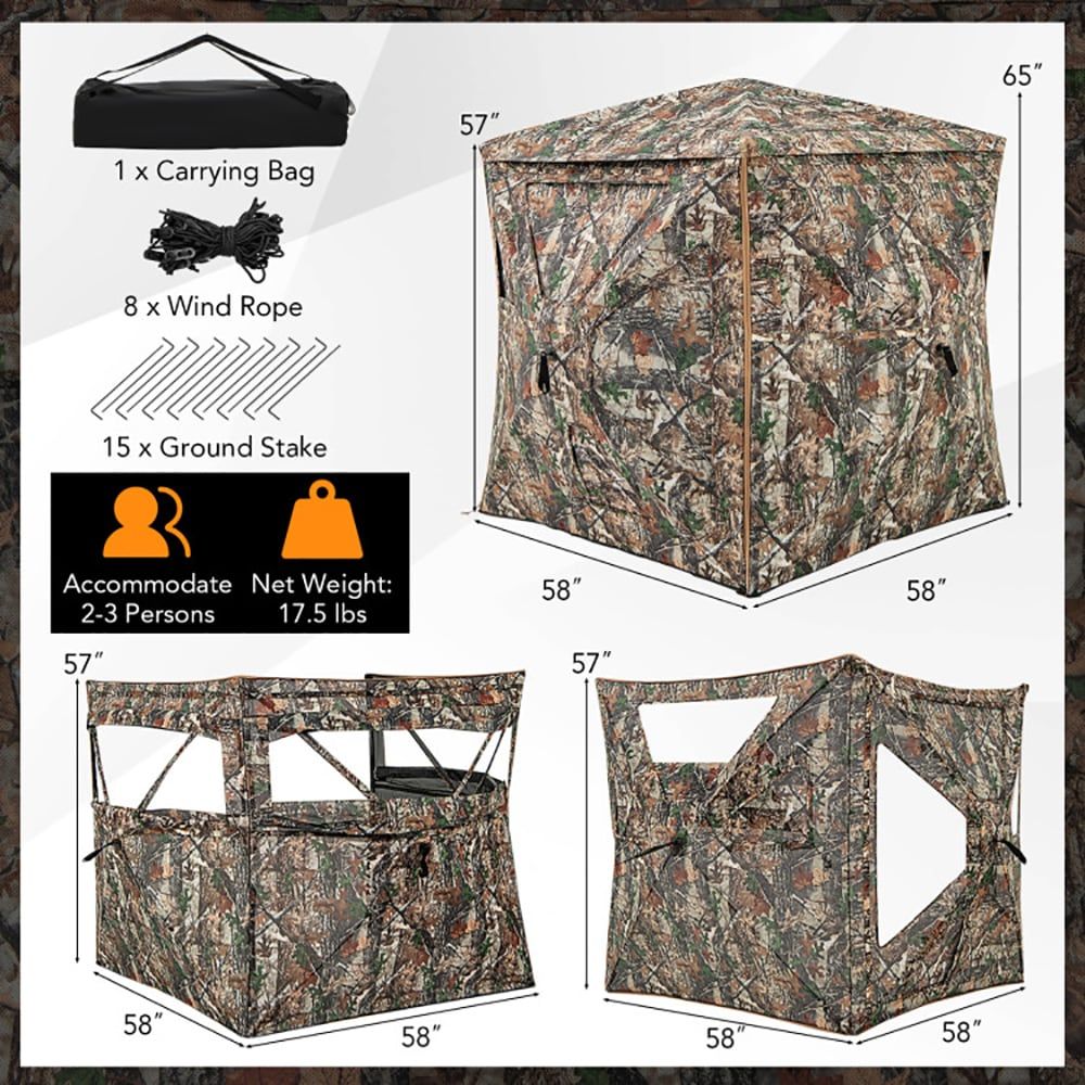 5-in-1 Detachable Hunting Blin - Hunting & Outdoor Supplies Vanderbijlpark ulasan dan harga