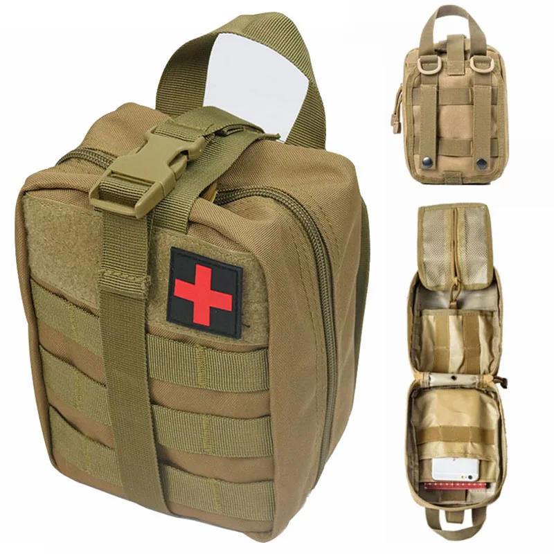 Tactical First Aid Kit Medical - Outdoor Hunting Vehicle ulasan dan harga