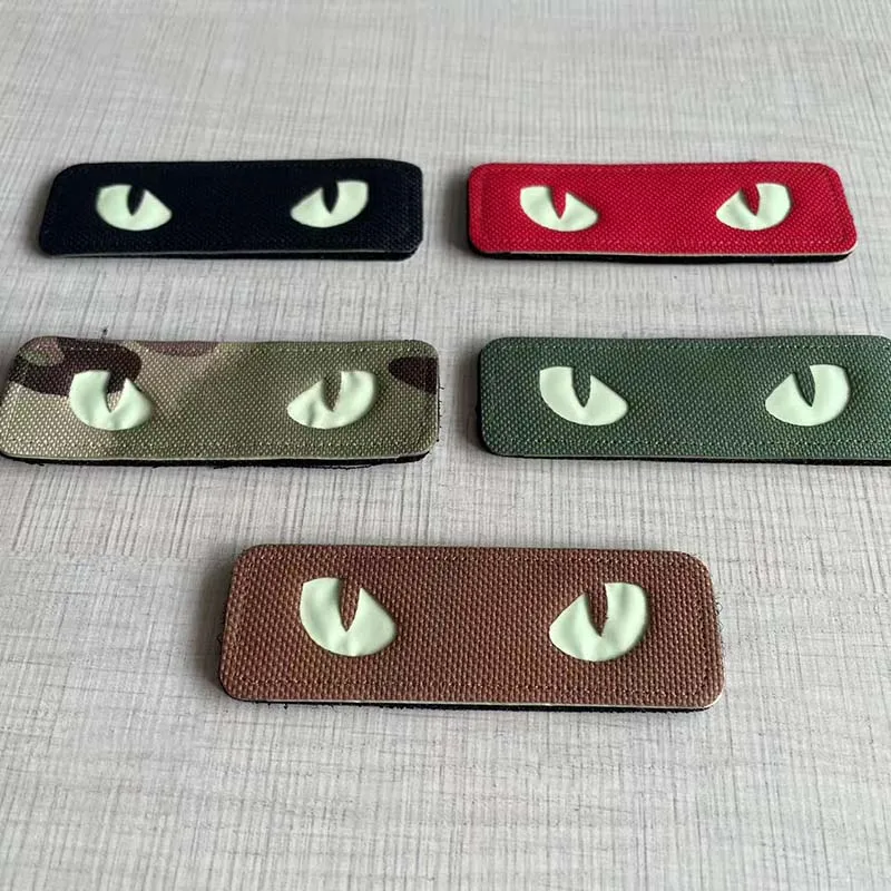 Cat Tiger Eyes,Evil Eye Badge  - Hunting Blind Fabric ulasan dan harga